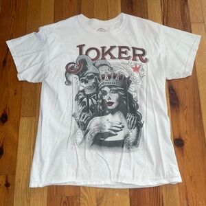 Men’s Graphic Tee with Joker Design